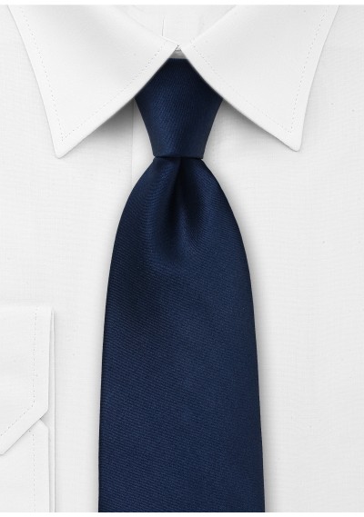 Clip-Krawatte dunkelblau - 