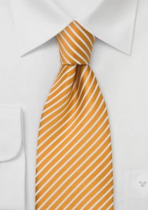  - Dignity Krawatte Orange/Weiß