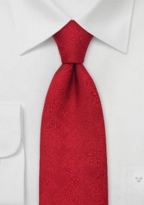  - Krawatte rot rote Ranken