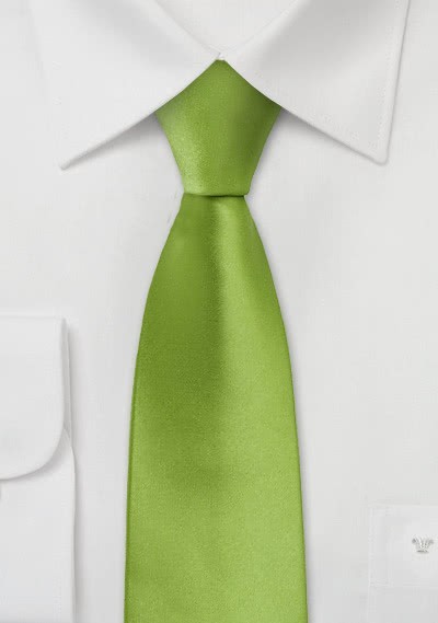 Moulins schmale Krawatte in frischem Grün - 