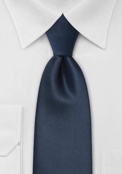 Kinder-Krawatte navyblau - 