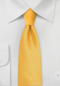  - Krawatte gelb schmal