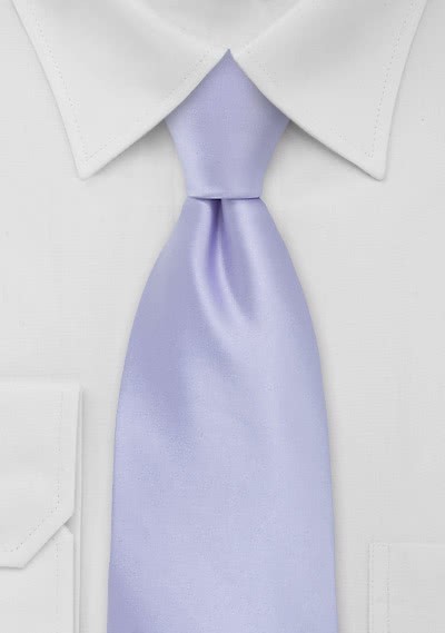 Krawatte in hellviolett - 