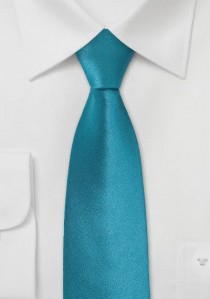  - Schmale Krawatte türkis