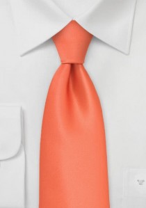  - Krawatte in orange / lachs