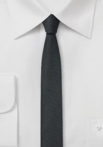  - Krawatte extra schlank schwarz