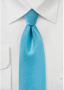 Businesskrawatte Gräten cyanblau