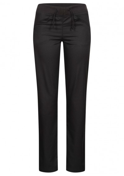 Schwarze Damenarbeitshose in Slimfit - Schwarze Damenarbeitshose in Slimfit -