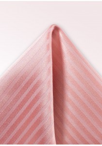  - Ziertuch unifarben Streifen-Oberfläche rosa