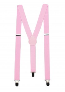  - Elastische Hosenträger hot pink