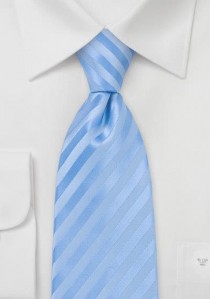  - Krawatte Linien hellblau abgestuft