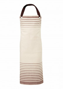 Latzschürze im Vintagelook - Toffee