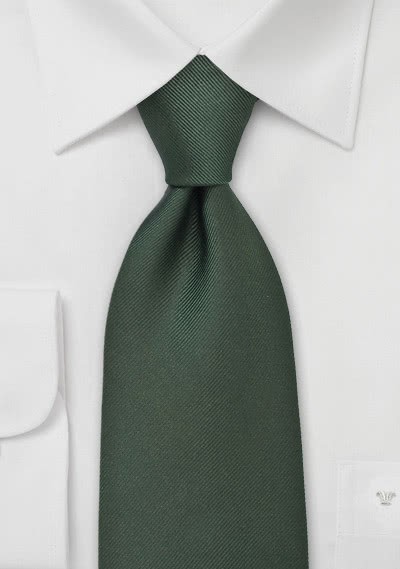 Krawatte Luxury dunkelgrün - 