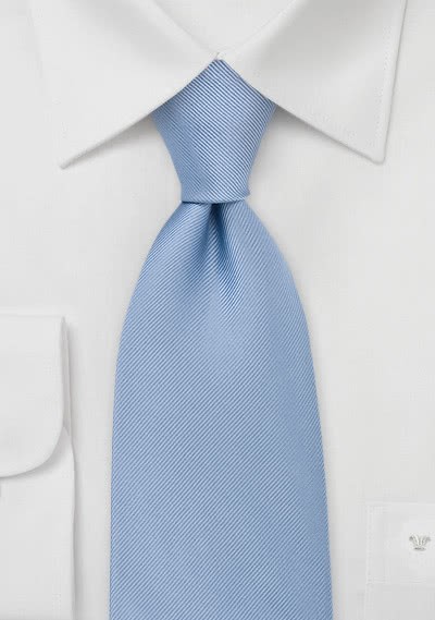 Krawatte Strukur hellblau Luxus - 