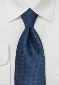  - Krawatte monochrom nachtblau