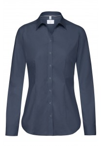 marine Damen-Bluse Regular Fit