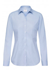 blaue Damen-Bluse Regular Fit