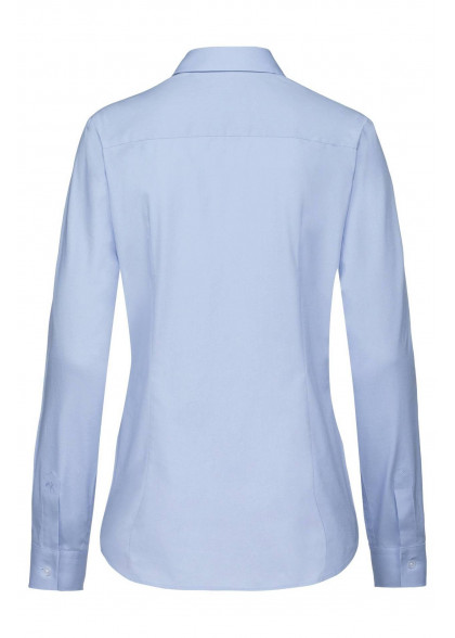 blaue Damen-Bluse Regular Fit