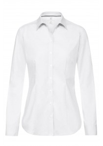 weiße Damen-Bluse Regular Fit
