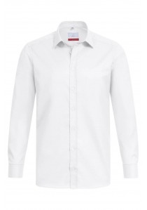 Herren-Hemd  Regular Fit Modern weiß