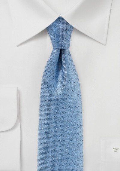 Krawatte marmoriert in hellblau - 