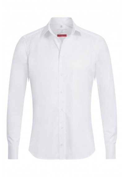Herren-Hemd / Slim Fit (weiß) - Herren-Hemd / Slim Fit (weiß) -
