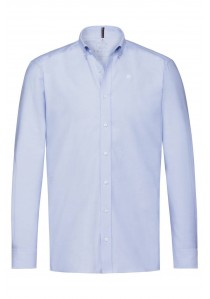 Herren-Hemd  Regular Fit in bleu