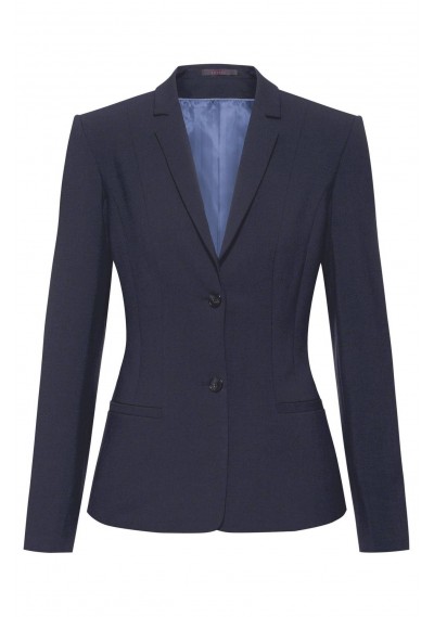 Damen-Blazer in marine / Regular Fit zwei Knopf - Damen-Blazer in marine / Regular Fit zwei Knopf -
