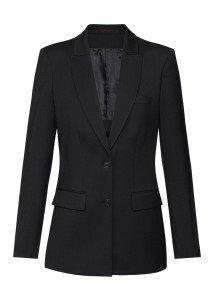  - Damen-Langblazer in schwarz