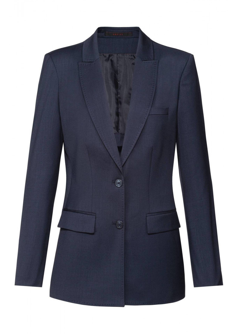 Damen-Langblazer in dunkelblau