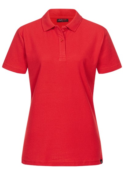 Damen Polohemd "Classic-Style" in rot - 