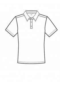 Poloshirt für Herren - Regular Fit (bordeaux)