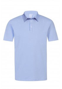 Hellblaues Polo-Shirt für Herren