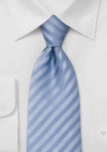  - Herren XXL-Krawatte  hellblau