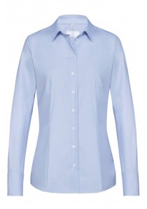  - Hemdbluse für Damen in bleu (Regular Fit)