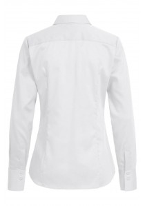 Sportive Damen-Bluse in weiß /Regular Fit