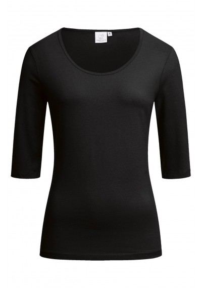 Damen-Shirt (1/2 Arm) Schwarz - 