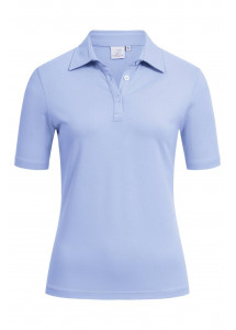  - Polo-Shirt für Damen (Kent-Kragen) Hellblau