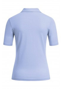 hellblau Damen-Poloshirt