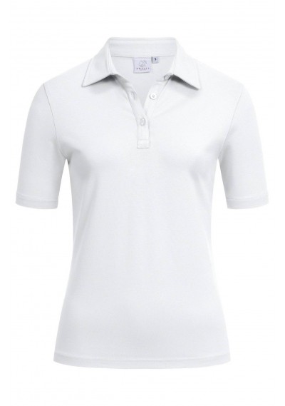 Polo-Shirt für Damen (Kent-Kragen) Weiß - 