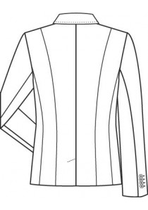 Damen-Blazer in Regular Fit (pinpoint marine)