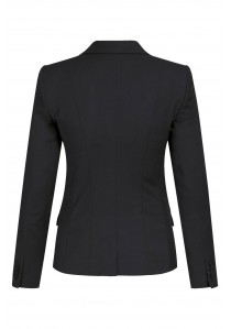 Damen-Blazer mit Reißverschluss in schwarz /