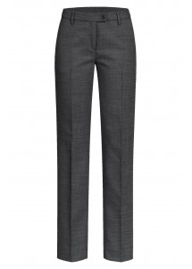  - Damen-Hose / mittlere Leibhöhe / schwarz