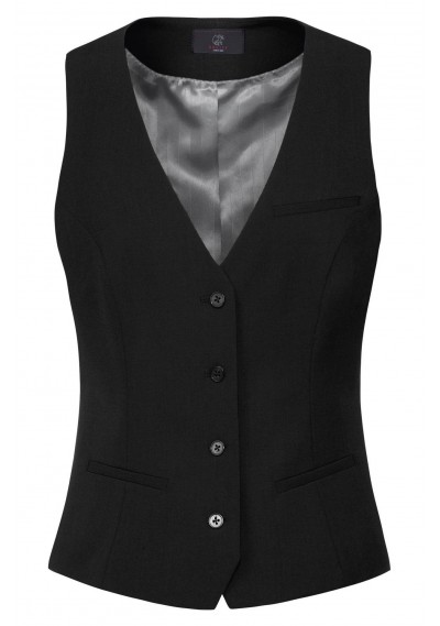 Anzugsweste für Damen (schwarz) - 