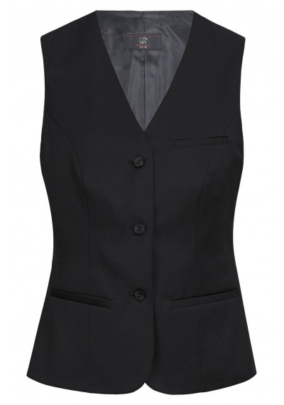 Damenweste in Regular Fit (schwarz) - Damenweste in Regular Fit (schwarz) -