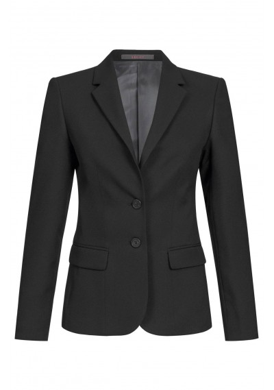 Basic Damen-Blazer (schwarz) - Basic Damen-Blazer (schwarz) -