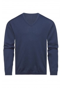 Herren-Pullover in marine ( Regular Fit )