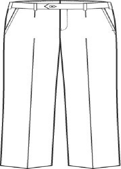 Anthrazit Herren-Hose / Regular Fit