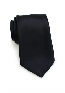 Moulins XXL-Krawatte in schwarz