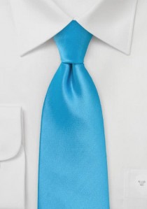 - Clip-Krawatte unifarben hellblau